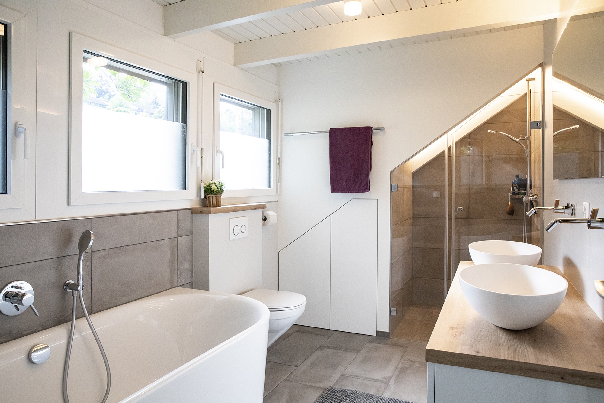 Badezimmer als Wohlfühloase