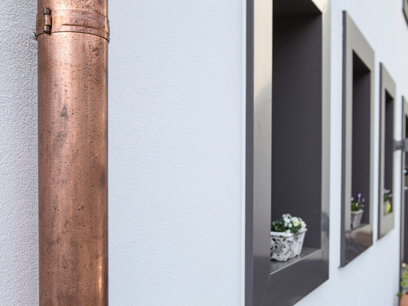 Bereich Fensterzargen