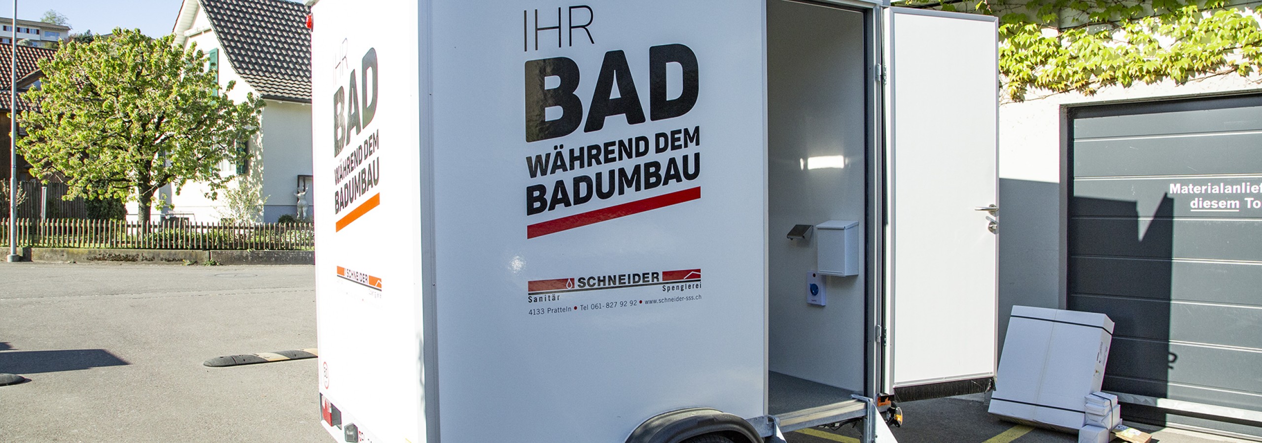 Bereich Mobiler Badwagen