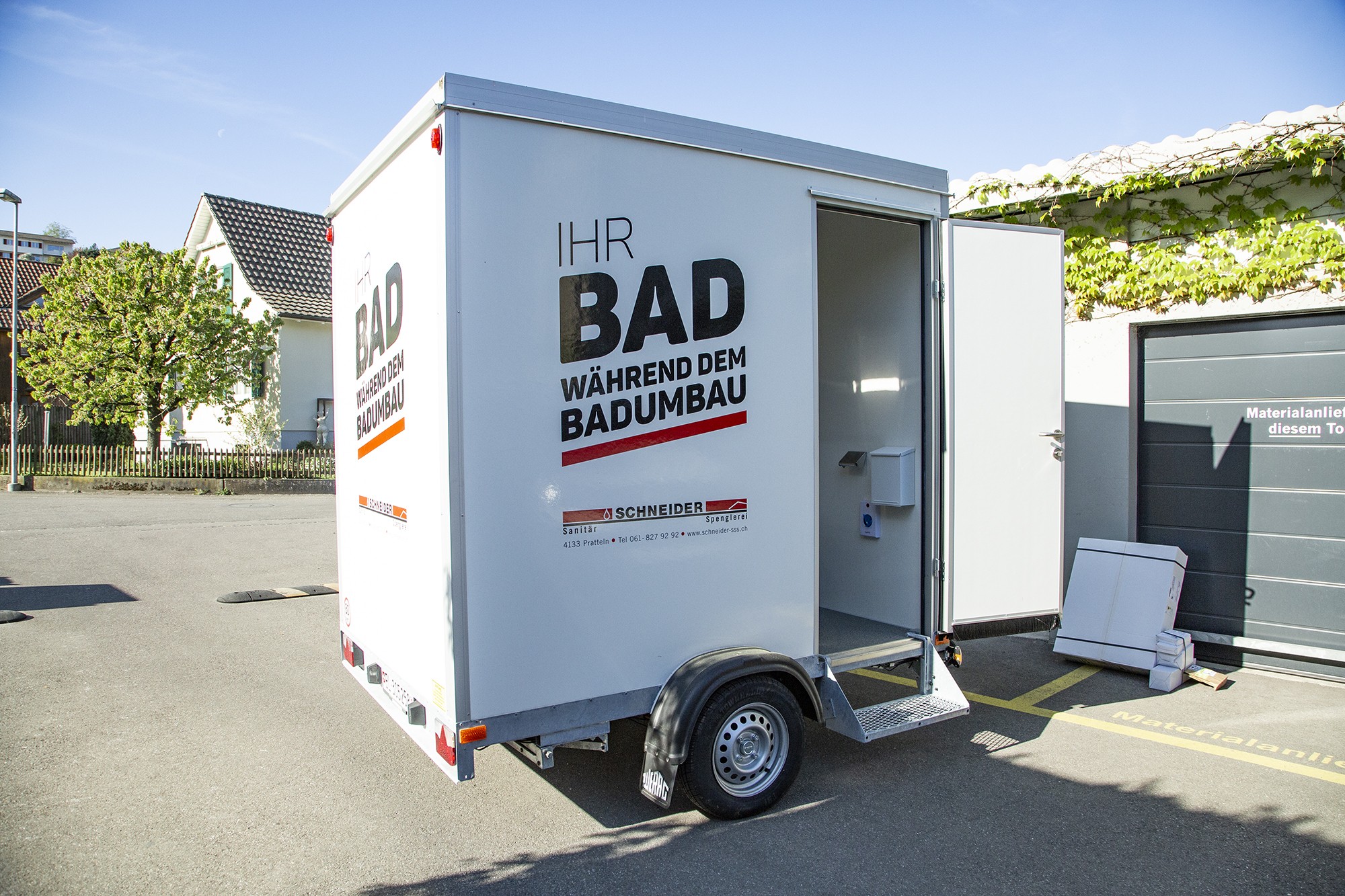 Bild von Mobiler Badwagen