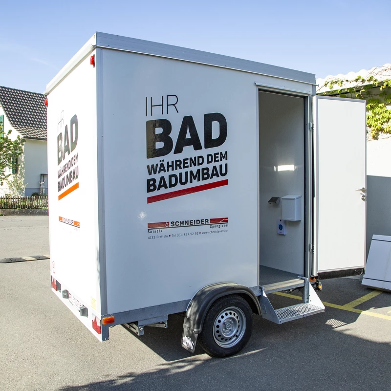 Bild von Mobiler Badwagen